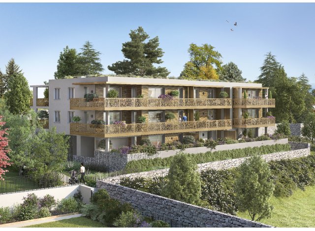 Investissement locatif en Rhne-Alpes : programme immobilier neuf pour investir Domaine Férédie  Claix