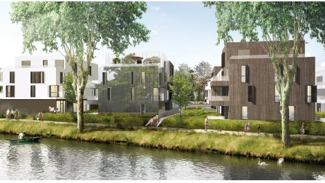 Investissement locatif  Strasbourg : programme immobilier neuf pour investir Les Jardins d'õ  Strasbourg