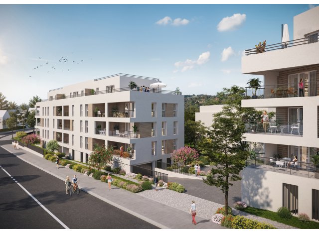 Investissement locatif en Haute-Savoie 74 : programme immobilier neuf pour investir Opaline  Annemasse