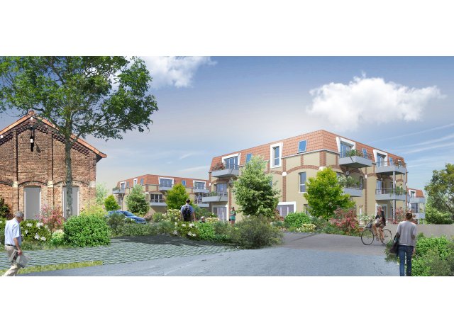 Investissement locatif  Troyes : programme immobilier neuf pour investir Residence Bukolia  Coulommiers