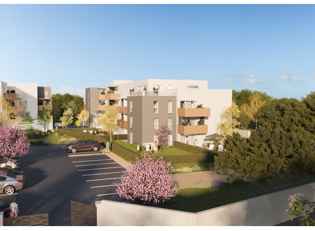 Investissement locatif  Viviers : programme immobilier neuf pour investir Solaris  Valence