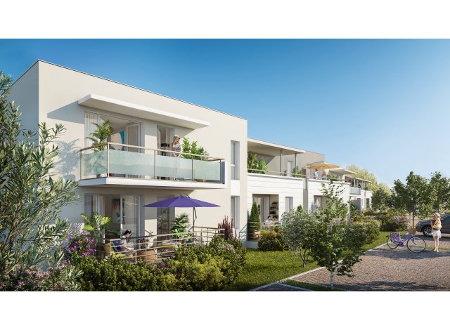 Investissement locatif  Castillon-du-Gard : programme immobilier neuf pour investir Ter Natura  Les Angles