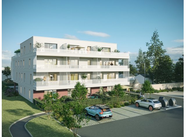 Investissement locatif en Loire Atlantique 44 : programme immobilier neuf pour investir Albéa  Montoir-de-Bretagne