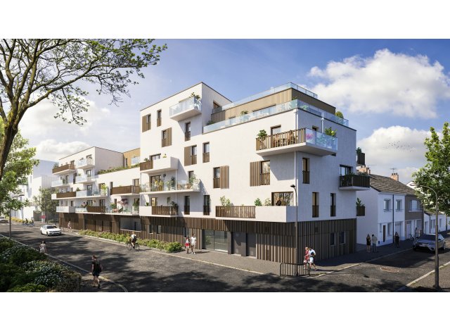 Investissement locatif en Loire Atlantique 44 : programme immobilier neuf pour investir Dockside  Saint-Nazaire