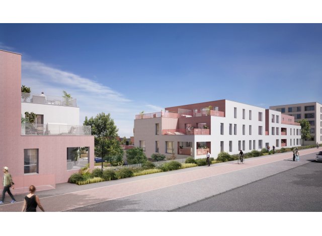 Investissement locatif dans le Calvados 14 : programme immobilier neuf pour investir Dakota  Colombelles