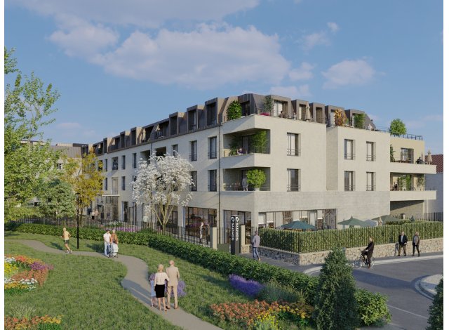Investissement locatif dans l'Aisne 02 : programme immobilier neuf pour investir La Cour du Lion - Rss  Château-Thierry