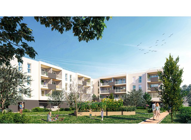Investissement locatif en Paca : programme immobilier neuf pour investir Helianthe  Arles