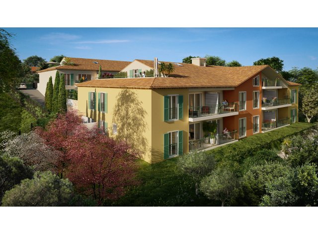 Investissement locatif en Paca : programme immobilier neuf pour investir Villa Saint Ange  Cogolin