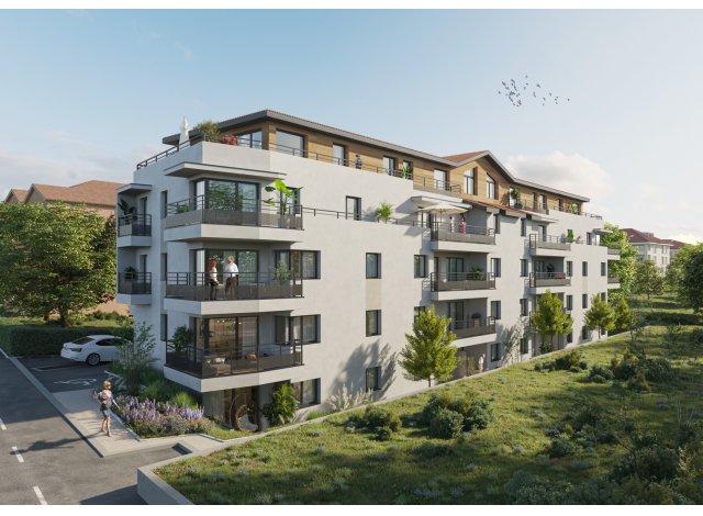 Investissement locatif  Amancy : programme immobilier neuf pour investir Les Balcons du Foron  La Roche-sur-Foron