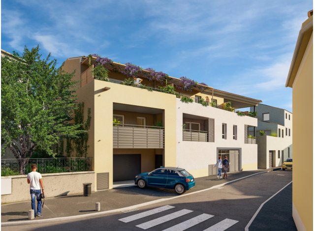 Investissement locatif en Languedoc-Roussillon : programme immobilier neuf pour investir Cesaria  Nîmes