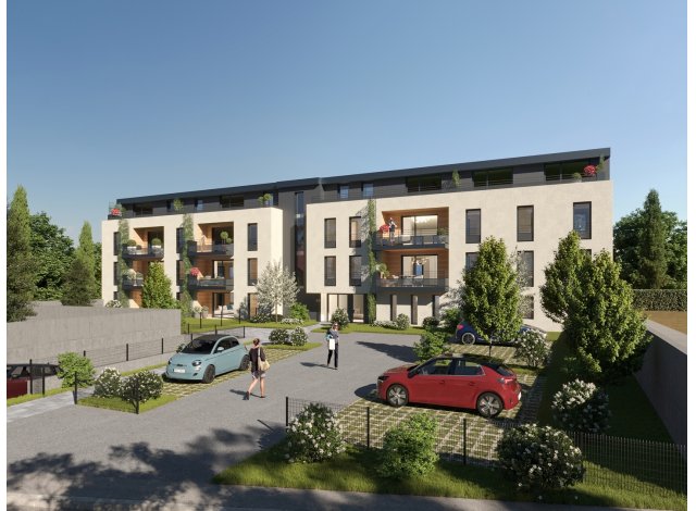 Investissement locatif  Saint-Laurent-de-Mure : programme immobilier neuf pour investir Amalthea  Tignieu-Jameyzieu