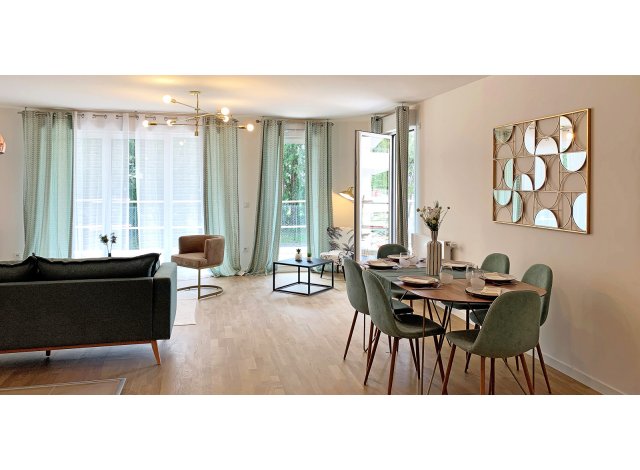Investissement locatif dans les Hauts de Seine 92 : programme immobilier neuf pour investir Ô Domaine - Tranche 3  Rueil-Malmaison