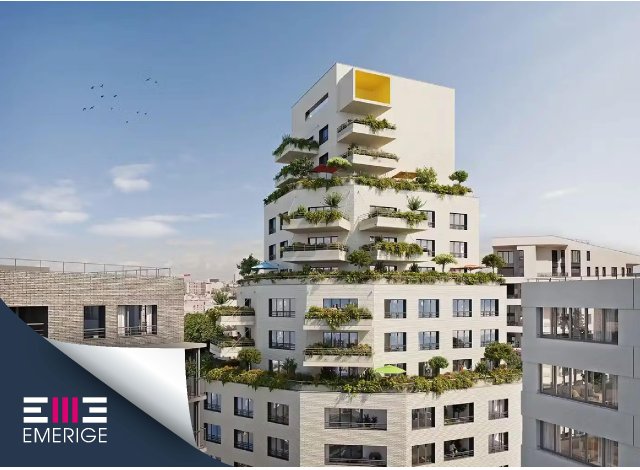 Investissement locatif  Paris 5me : programme immobilier neuf pour investir Avenue de l'Industrie  Ivry-sur-Seine
