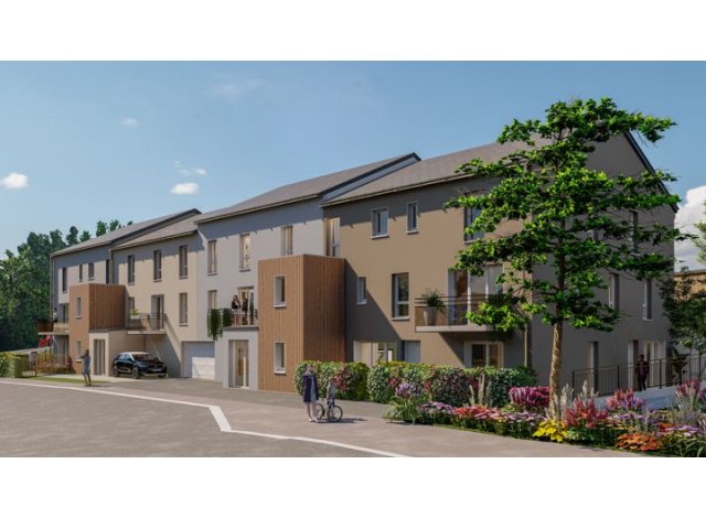 Investissement locatif en Basse-Normandie : programme immobilier neuf pour investir Les Jardins d'Artemis II  Cherbourg-en-Cotentin