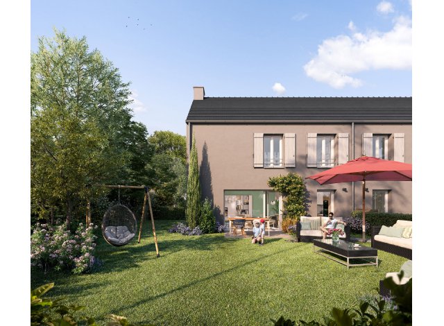 Investissement locatif en Basse-Normandie : programme immobilier neuf pour investir Les Cottages des Margannes  Cherbourg-en-Cotentin