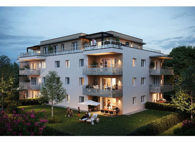 Investissement locatif en Haute-Savoie 74 : programme immobilier neuf pour investir Villa Monthoux  Vétraz-Monthoux