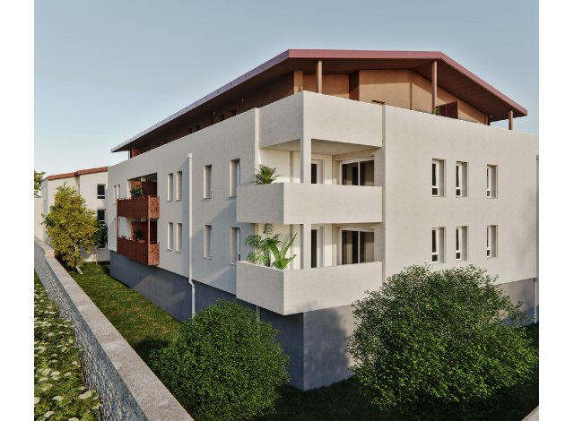 Investissement locatif en Rhne-Alpes : programme immobilier neuf pour investir Le Clos Roman  La Tronche