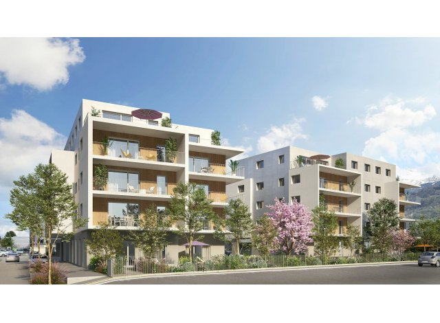 Investissement locatif en Rhne-Alpes : programme immobilier neuf pour investir Le Galisea  Crolles