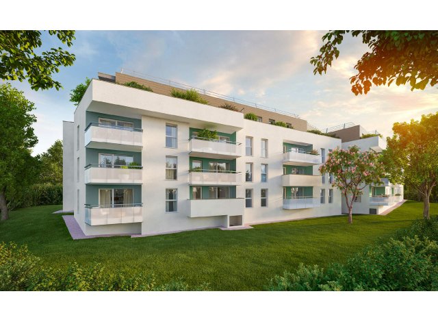 Investissement locatif  Saint-Chaffrey : programme immobilier neuf pour investir Coté Poesie  Saint-Martin-d'Hères