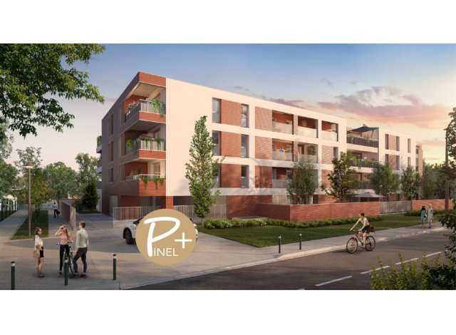 Investissement locatif en Midi-Pyrnes : programme immobilier neuf pour investir Villa Harmonie  Toulouse