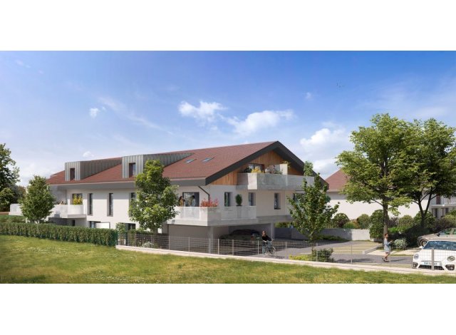 Investissement locatif en Haute-Savoie 74 : programme immobilier neuf pour investir Residence Amedee  Massongy