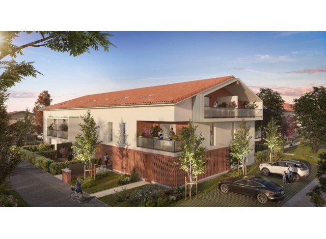 Investissement locatif en Midi-Pyrnes : programme immobilier neuf pour investir Le Bellefont  Roquettes
