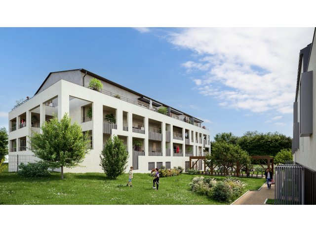 Investissement locatif en Auvergne : programme immobilier neuf pour investir Le Clos Cycas  Aubière