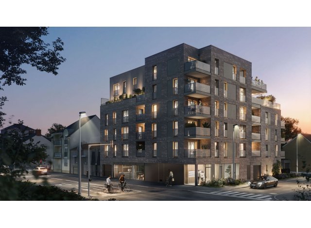 Investissement locatif  Croix : programme immobilier neuf pour investir Honoré  Saint-Jacques-de-la-Lande