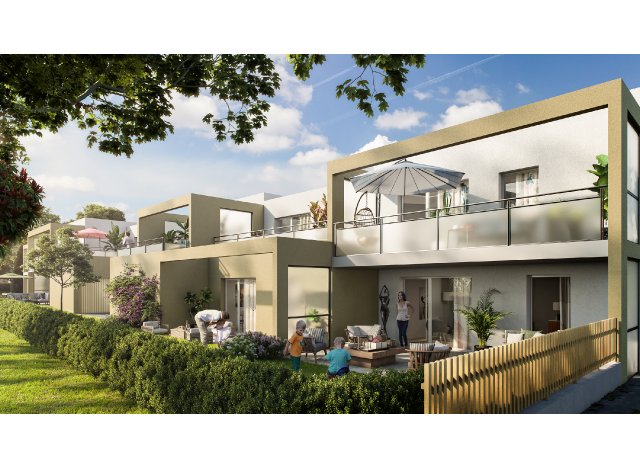 Investissement locatif  Chtillon-le-Duc : programme immobilier neuf pour investir Résidence Bergamote  Sennecey-lès-Dijon