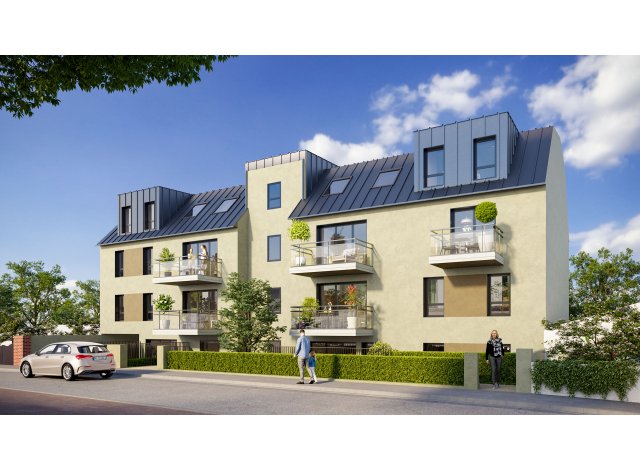 Investissement locatif dans le Calvados 14 : programme immobilier neuf pour investir Villa Eliza  Caen