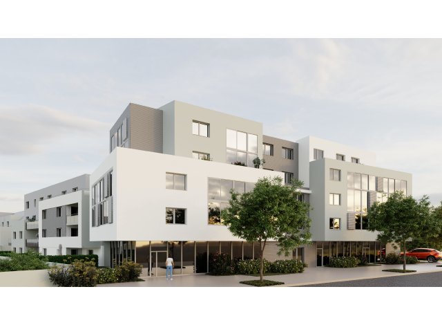 Investissement locatif  Rossfeld : programme immobilier neuf pour investir Le Broadway  Illkirch-Graffenstaden