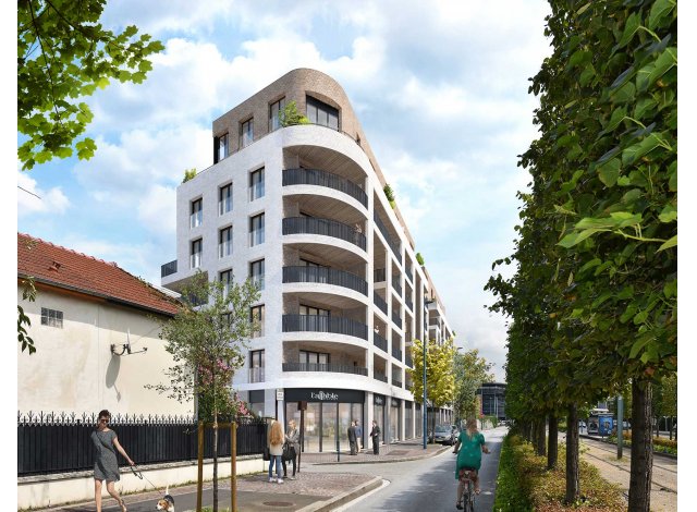 Investissement locatif en Seine-Saint-Denis 93 : programme immobilier neuf pour investir Grand Angle  Bobigny