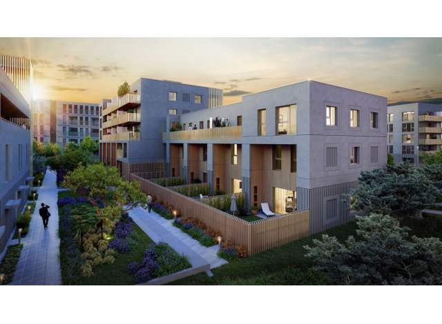 Investissement locatif  Noyal-Chtillon-sur-Seiche : programme immobilier neuf pour investir Kanopy  Saint-Jacques-de-la-Lande