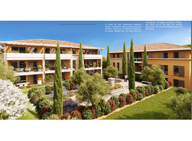 Investissement locatif en Paca : programme immobilier neuf pour investir Le Jourdan  Aix-en-Provence