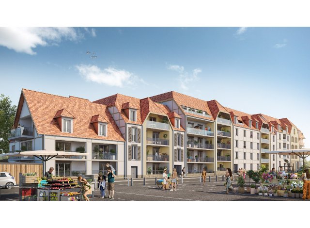 Investissement locatif en Nord-Pas-de-Calais : programme immobilier neuf pour investir Estrella  Cucq