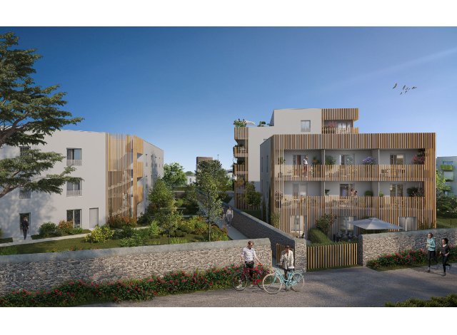 Investissement locatif en Loire Atlantique 44 : programme immobilier neuf pour investir So Link  Nantes