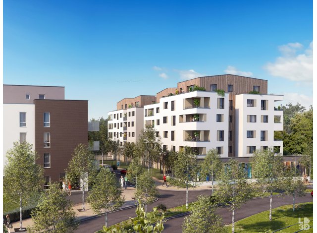 Investissement locatif en Alsace : programme immobilier neuf pour investir Impulsion  Strasbourg