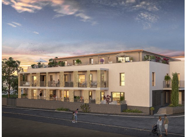 Investissement locatif  Limonest : programme immobilier neuf pour investir L'Emera  Dardilly
