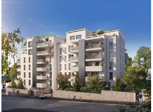 Investissement locatif  Marseille 4me : programme immobilier neuf pour investir Solana  Marseille 4ème