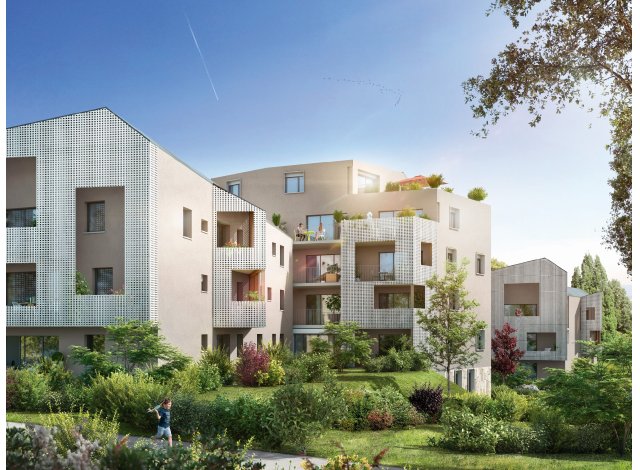Investissement locatif en Loire Atlantique 44 : programme immobilier neuf pour investir Neo Impulsion  Orvault