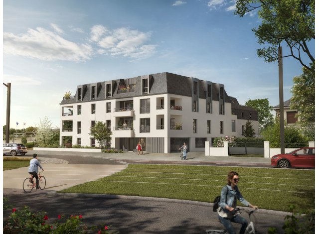 Investissement locatif dans le Maine et Loire 49 : programme immobilier neuf pour investir Le Clos Jean Moulin  Angers