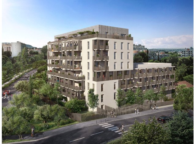 Investissement locatif en Paca : programme immobilier neuf pour investir Impulsion  Marseille 10ème