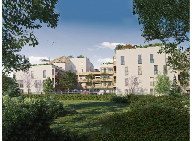 Investissement locatif en Seine-Saint-Denis 93 : programme immobilier neuf pour investir Vert'Uose  Neuilly-sur-Marne