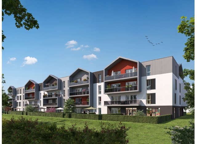 Investissement locatif dans l'Eure-et-Loir 28 : programme immobilier neuf pour investir Prélude  Luisant