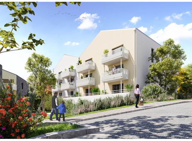 Investissement locatif en Mayenne 53 : programme immobilier neuf pour investir Le Cours Ferrié  Laval