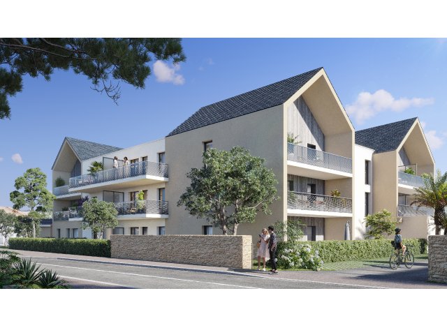 Investissement locatif en Bretagne : programme immobilier neuf pour investir Les Voiles  Sarzeau