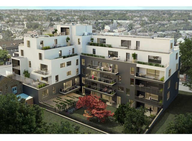 Investissement locatif en Ille et Vilaine 35 : programme immobilier neuf pour investir Villa Saint-Paul  Rennes