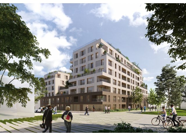 Investissement locatif en Bretagne : programme immobilier neuf pour investir Avant-Scene  Lorient