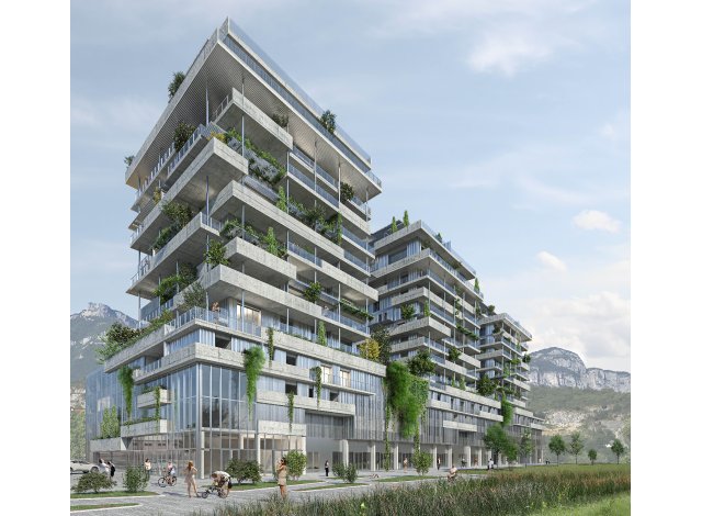 Investissement locatif en Savoie 73 : programme immobilier neuf pour investir Françoise Ernestine Gabrielle  Chambéry