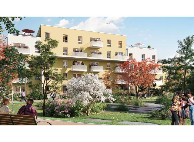 Investissement locatif en Alsace : programme immobilier neuf pour investir Florissens  Mulhouse
